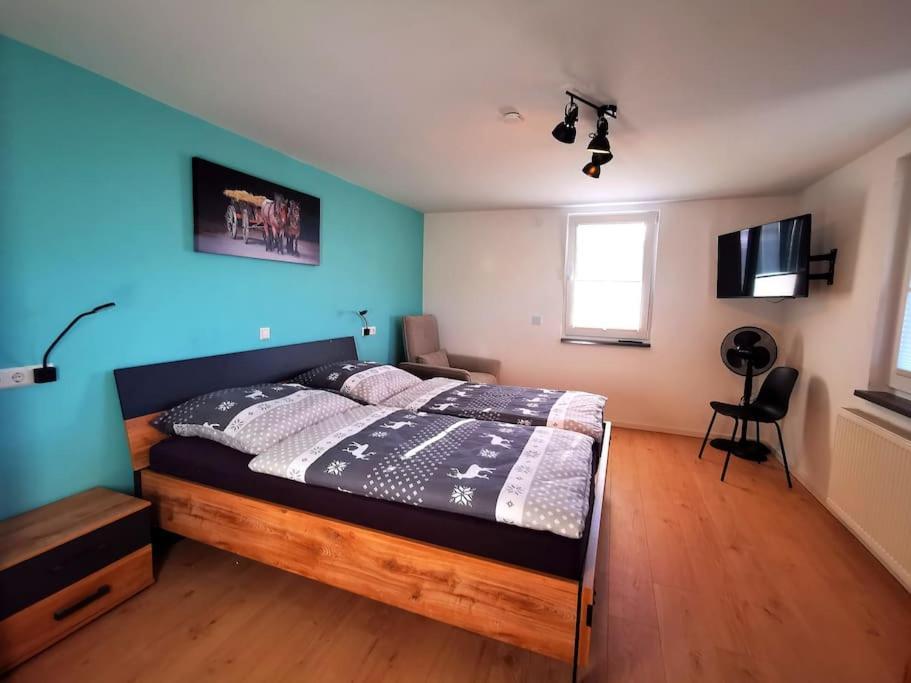 Ferienhaus Moni Gunningen Buitenkant foto